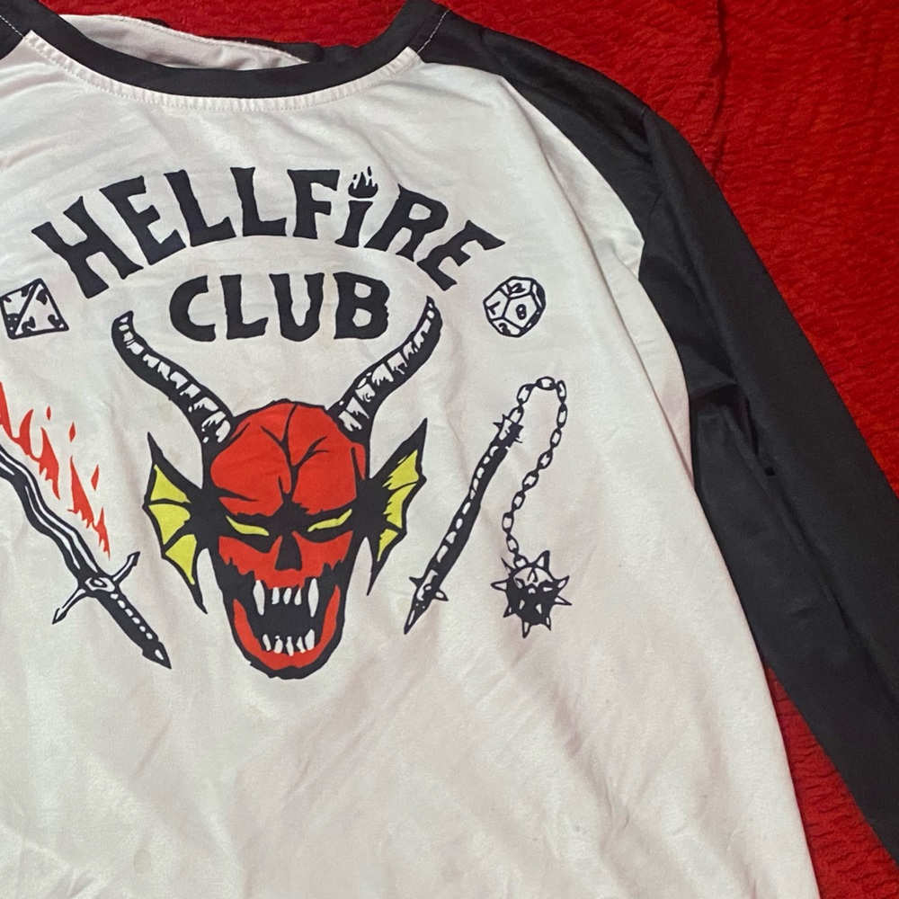 Stranger Things long shirt | Hellfire Club